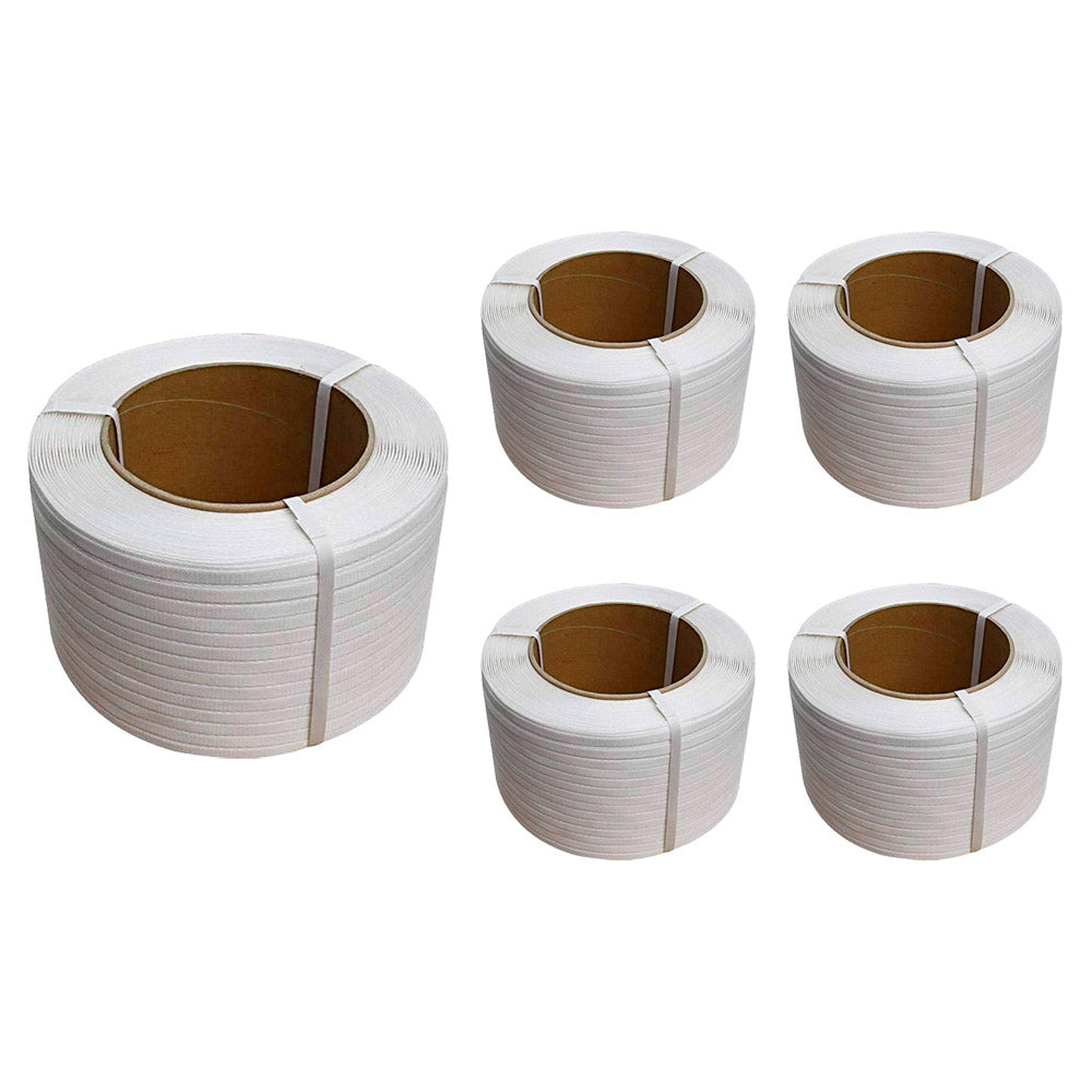 Pack 5 Rollos de Suncho 1,2 cm x 1700 mts x 0,8 mm